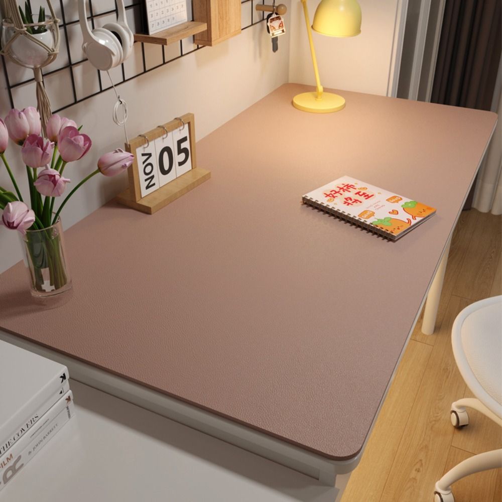 Leather Desk Pad - Simple Protection Eye Student Desk Mat