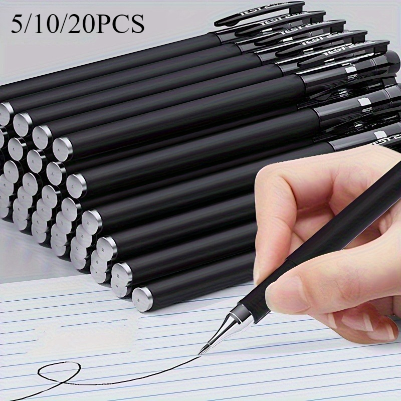 Correction Pen Fine - 5/10/20pcs Quick-Drying Gel Pens, 0.5mm Fine