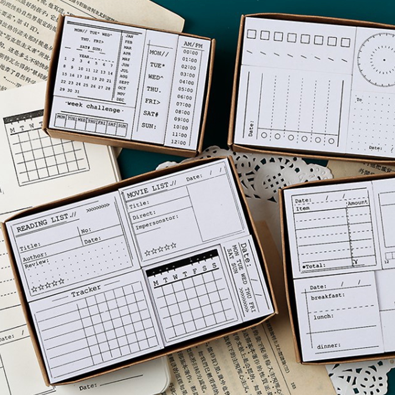Rubber Date Stamp - Daily Time Mark Calendar Agenda Stamp