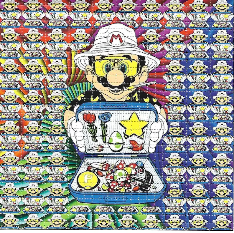 Mushroom Dealer Psychedelic LS - Ink Blotter Paper recensione e prezzo