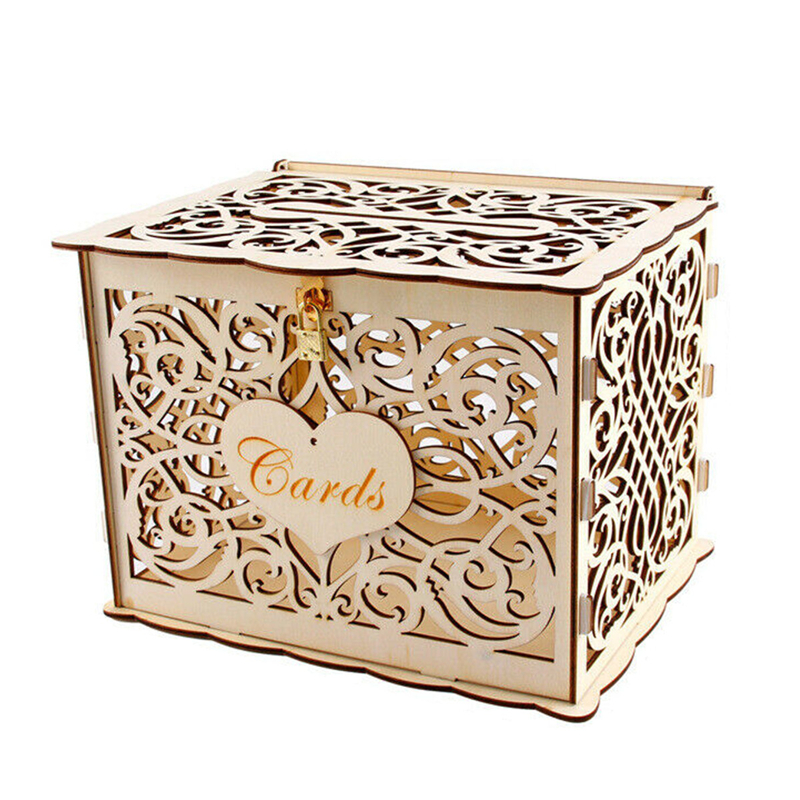 30X24X21cm DIY Wedding Gift Ca - Card Index Box recensione e prezzo