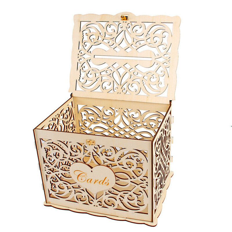 30X24X21cm DIY Wedding Gift Ca - Card Index Box recensione e prezzo