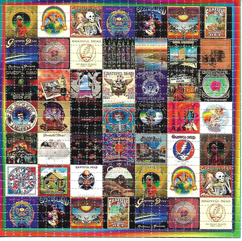 60s Album Psychedelic LSD/Acid - Ink Blotter Paper recensione e prezzo