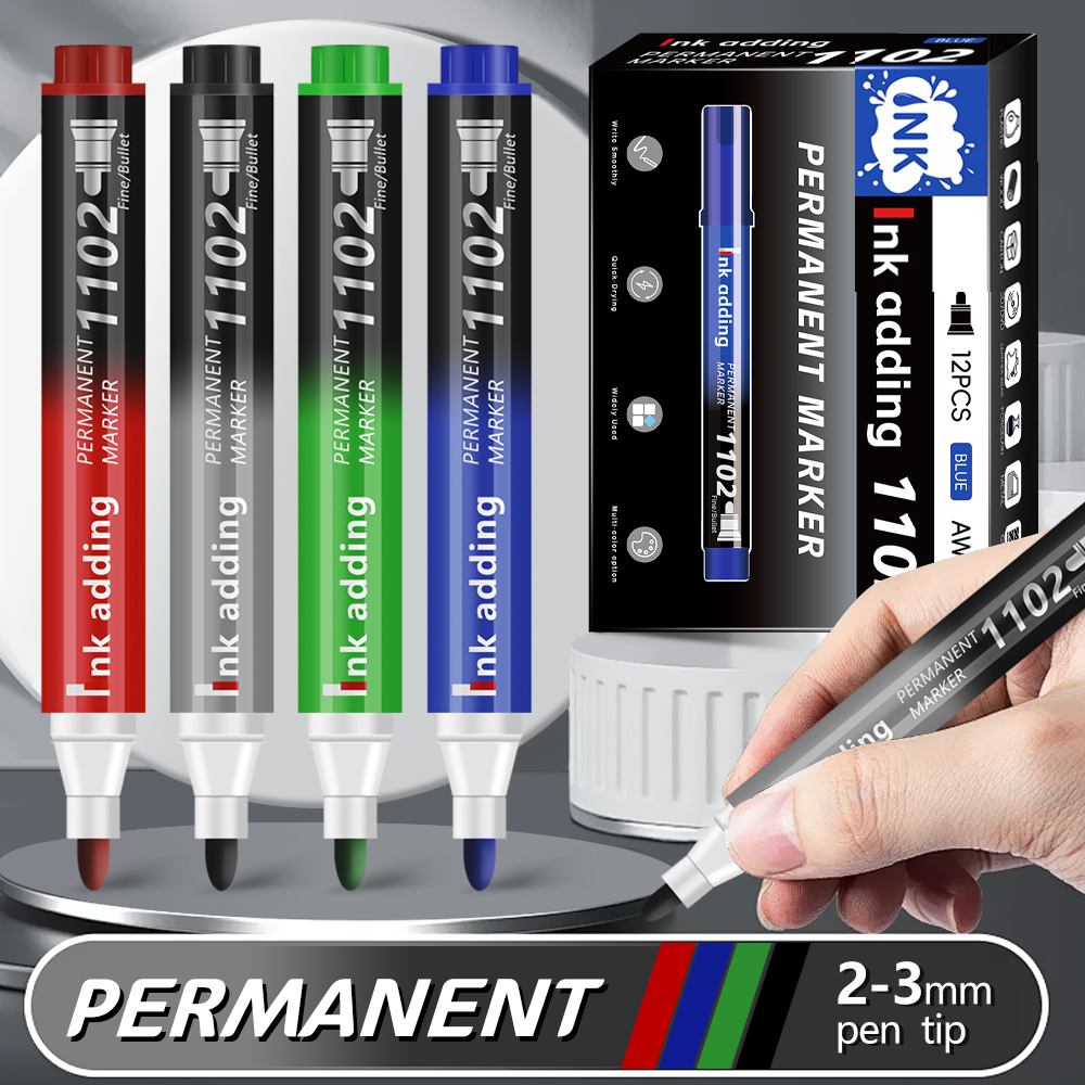 4/6/12 pcs/Set Permanent Marke - Correction Pen Fine recensione e prezzo