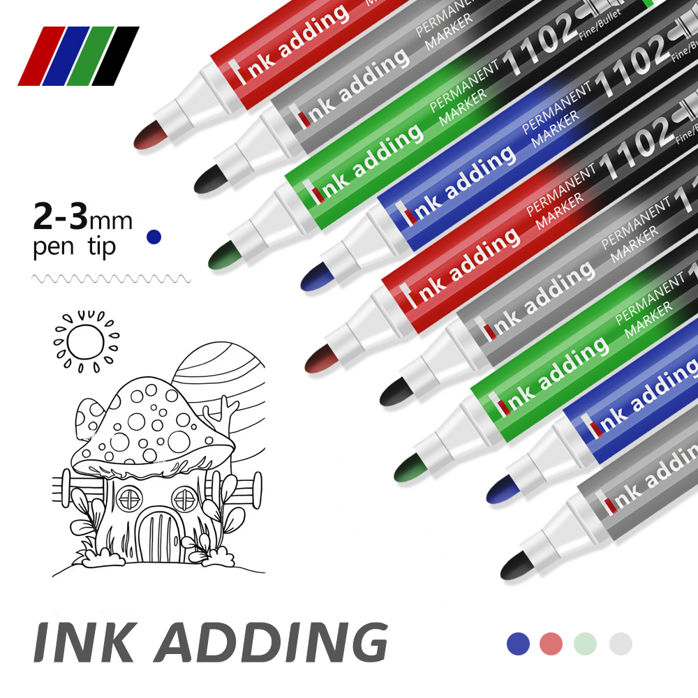 4/6/12 pcs/Set Permanent Marke - Correction Pen Fine recensione e prezzo