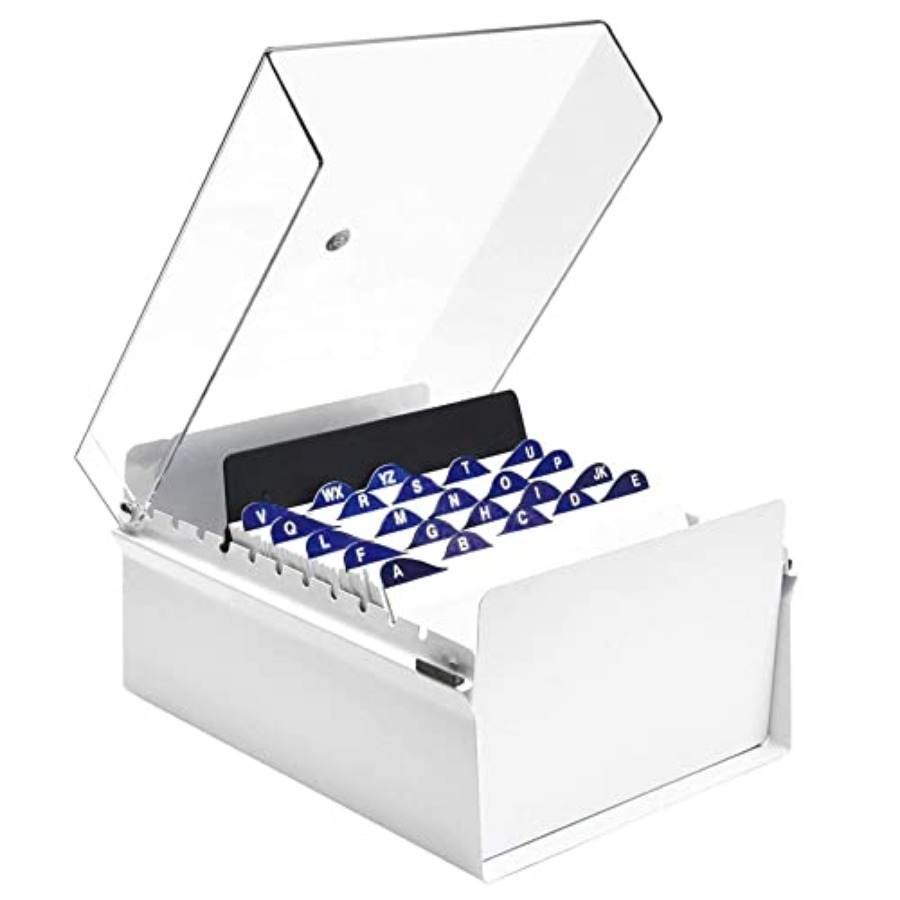 5 X 8 Card File Holder Organiz - Index Card Holder recensione e prezzo