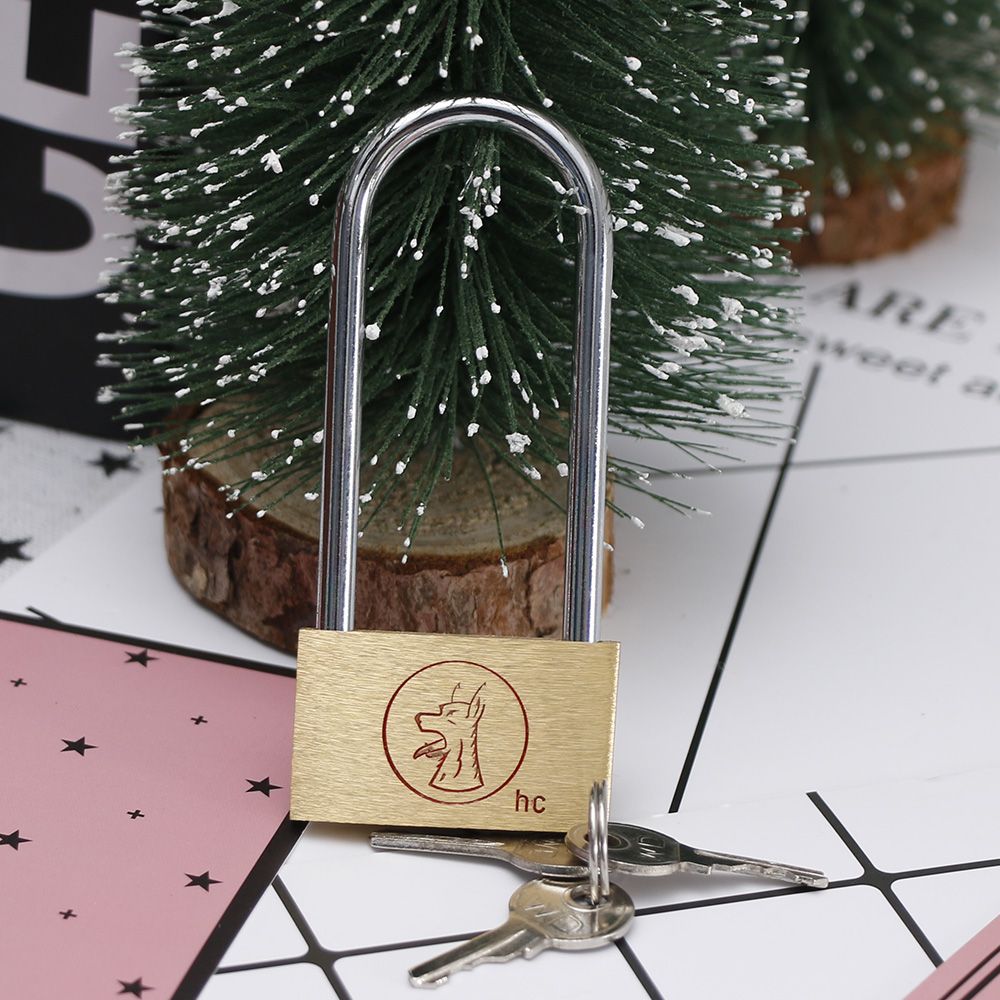 New Brass Padlock Long Shackle - Letter Opener Brass recensione e prezzo