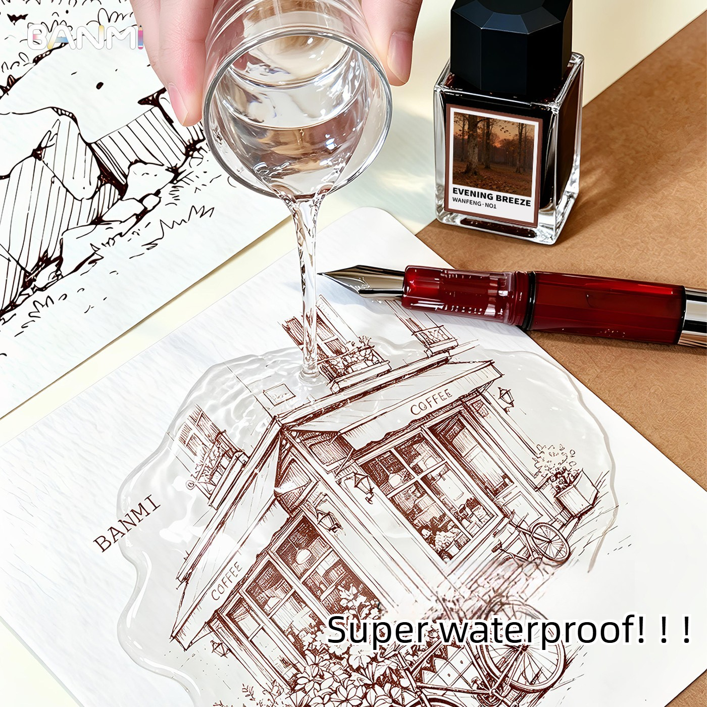 BANMI 10 Color Fountain Pens I - Fountain Pen Bottled Ink recensione e prezzo