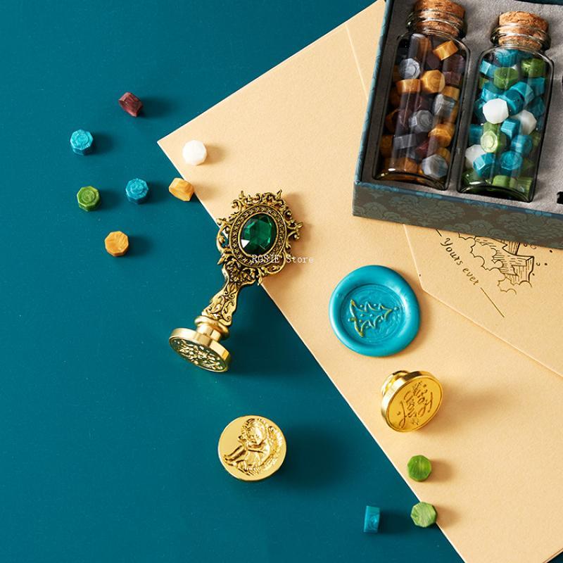 Wax Seal Stamp Set Lacquered S - Wax Seal Stamp Set recensione e prezzo