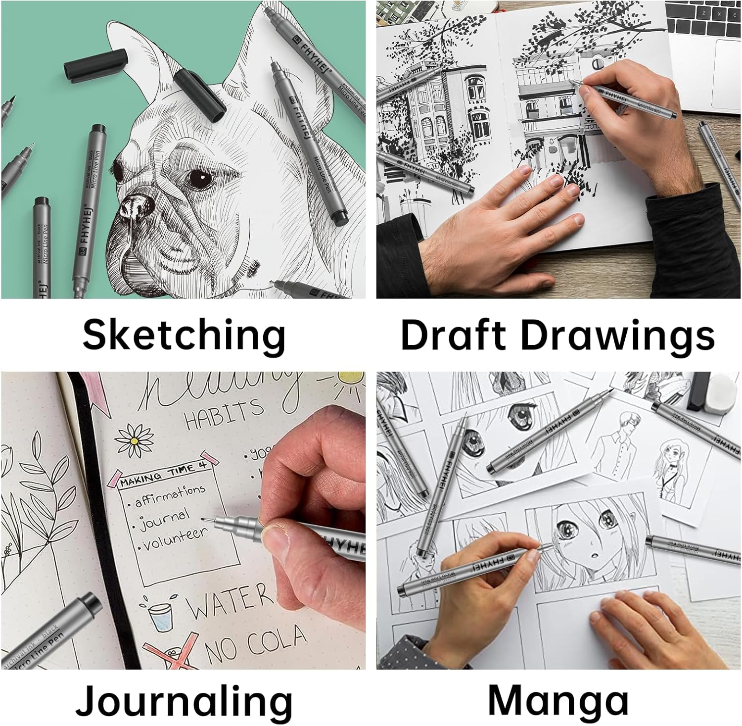 Micro Fineliner Drawing Art Pe - Archive Box Set recensione e prezzo