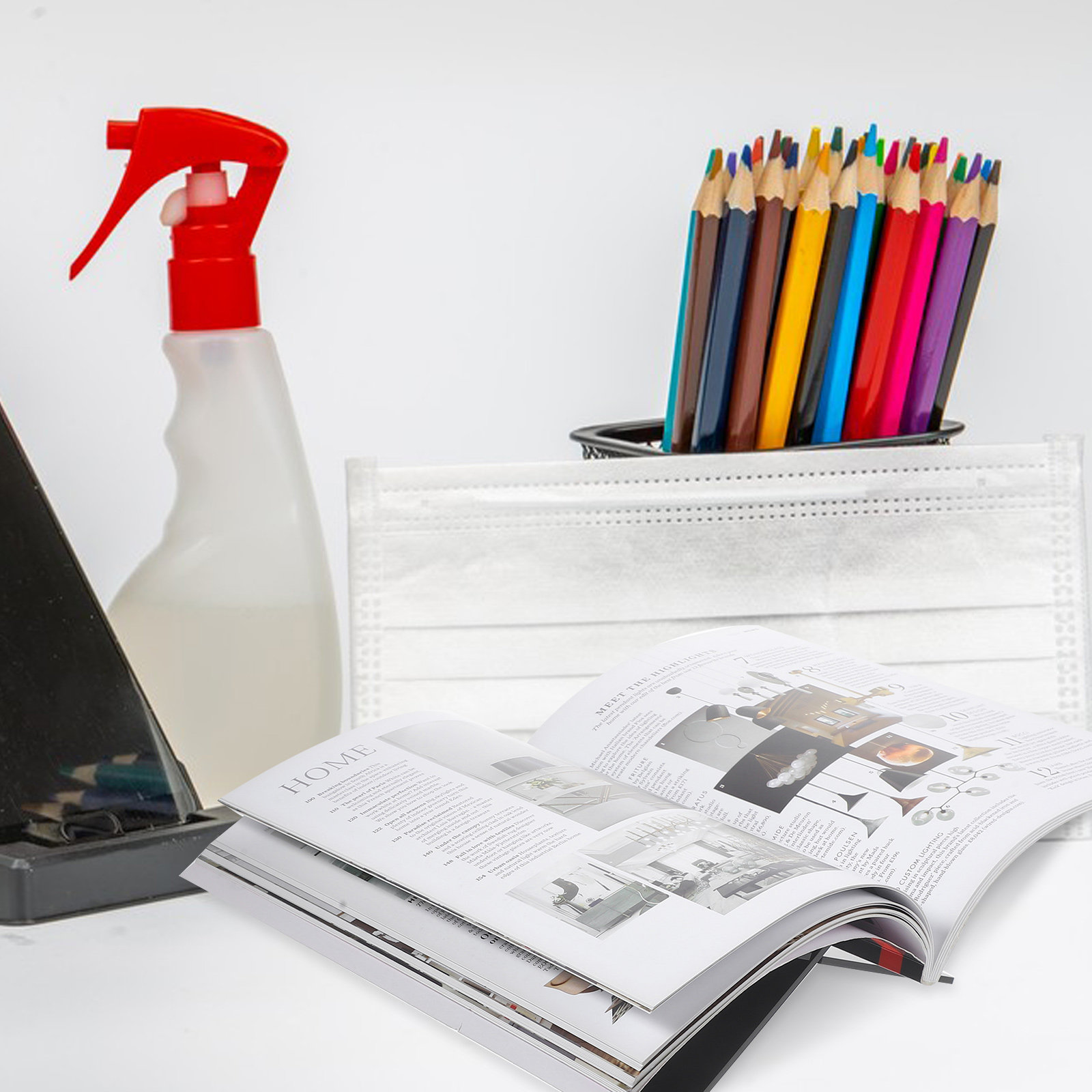 1Set Acrylic Book Holder Stand - Magazine Holder Rack recensione e prezzo