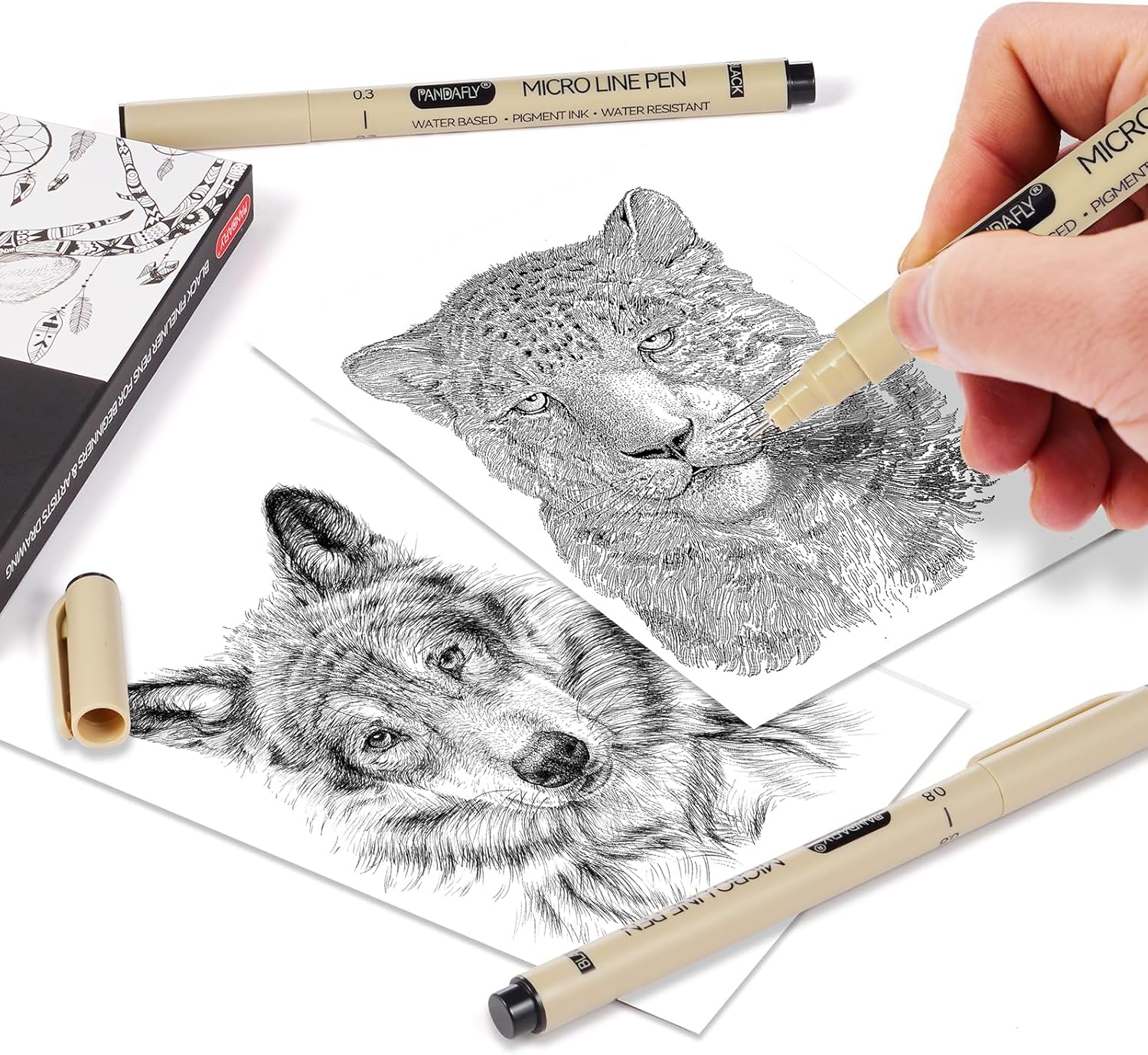 Black Micro-Pen Fineliner Ink  - Archive Box Set recensione e prezzo