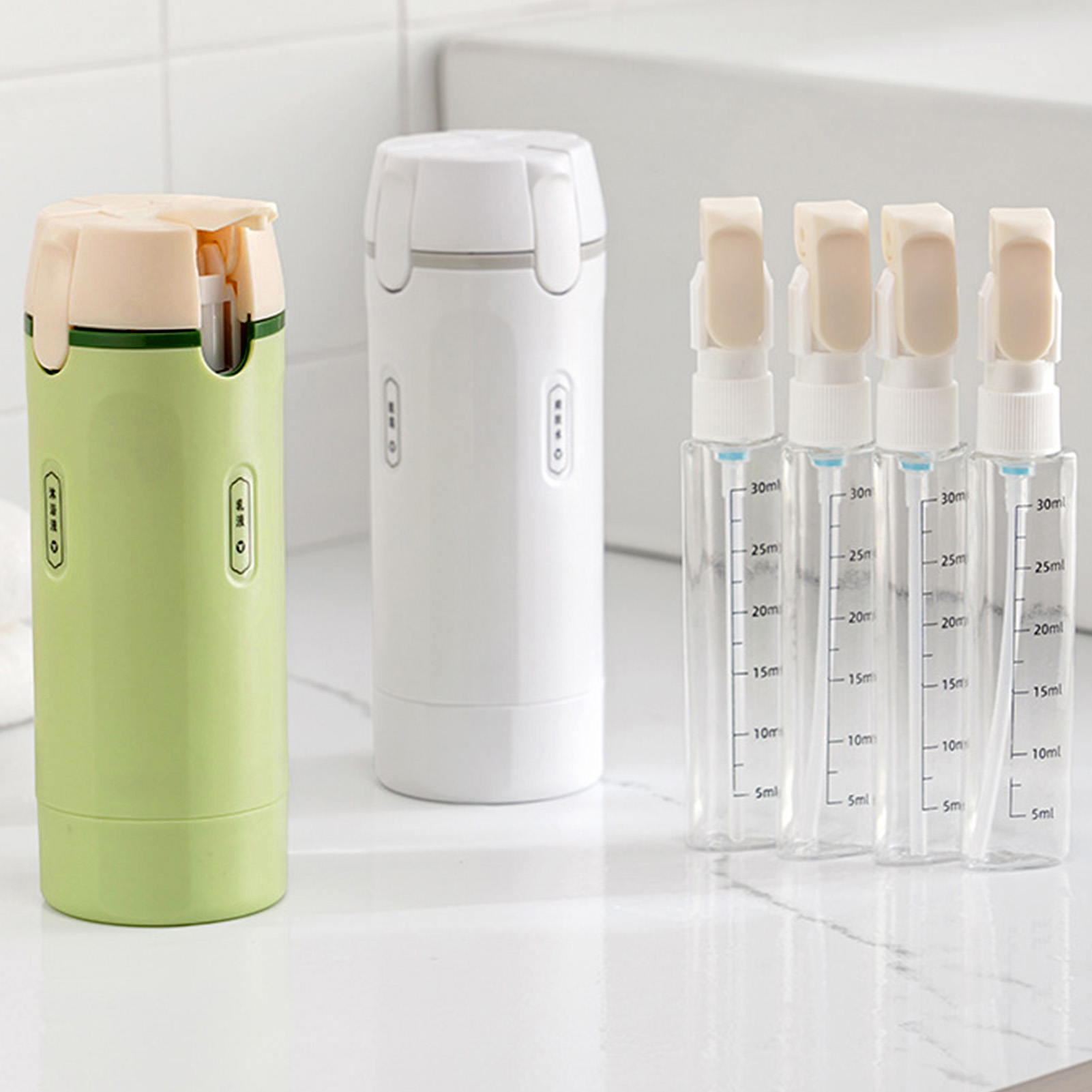 4-in-1 Travel Liquid Dispenser - Gel Refill Pack recensione e prezzo