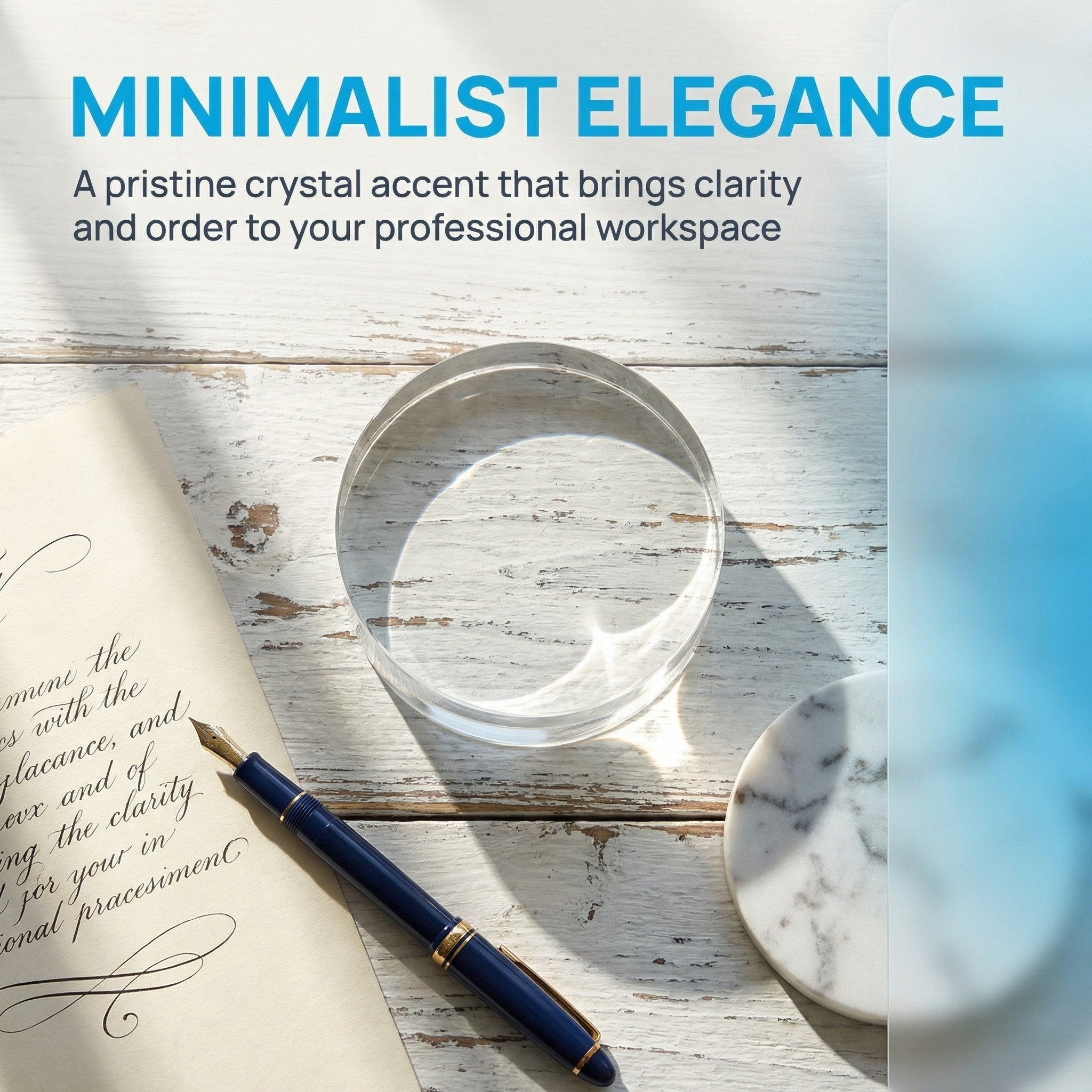 3.15 Inch Round Clear Crystal  - Paper Weight Crystal recensione e prezzo