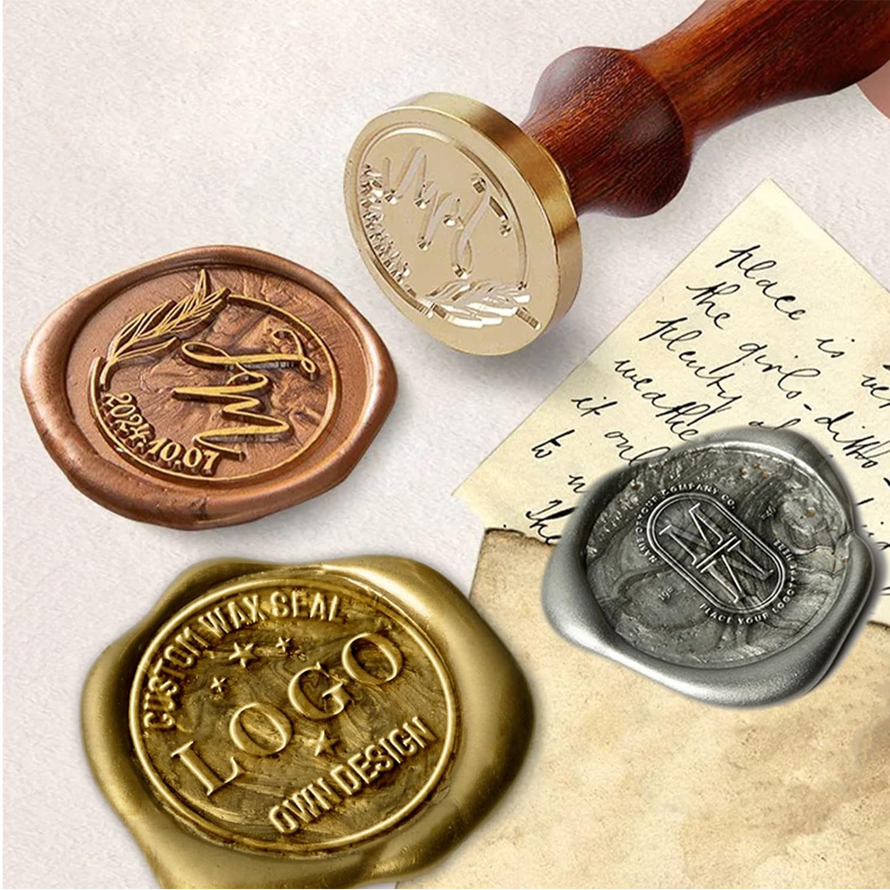 Custom Your Logo 25/30/40/50mm - Wax Seal Stamp Set recensione e prezzo