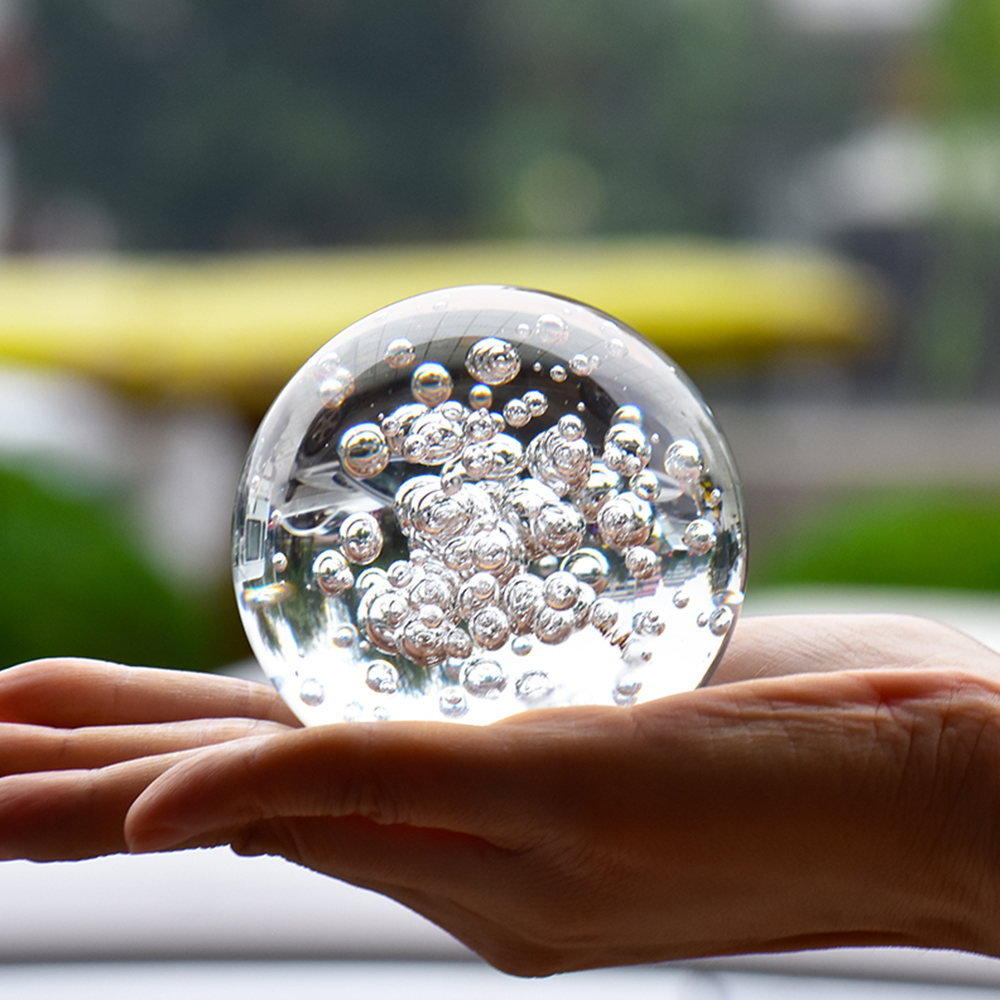 40/60/80MM Clear Bubble Crysta - Paper Weight Crystal recensione e prezzo