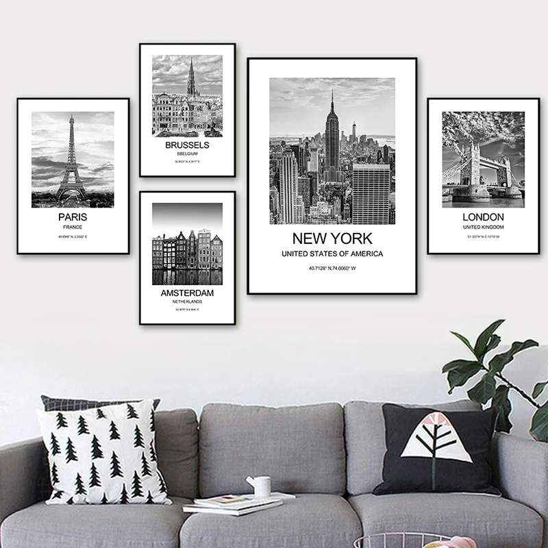 City Poster New York London Pa - Ink Blotter Paper recensione e prezzo