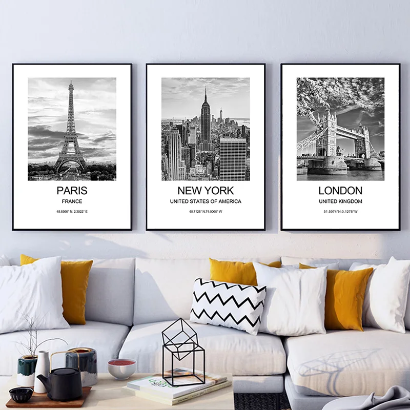 City Poster New York London Pa - Ink Blotter Paper recensione e prezzo