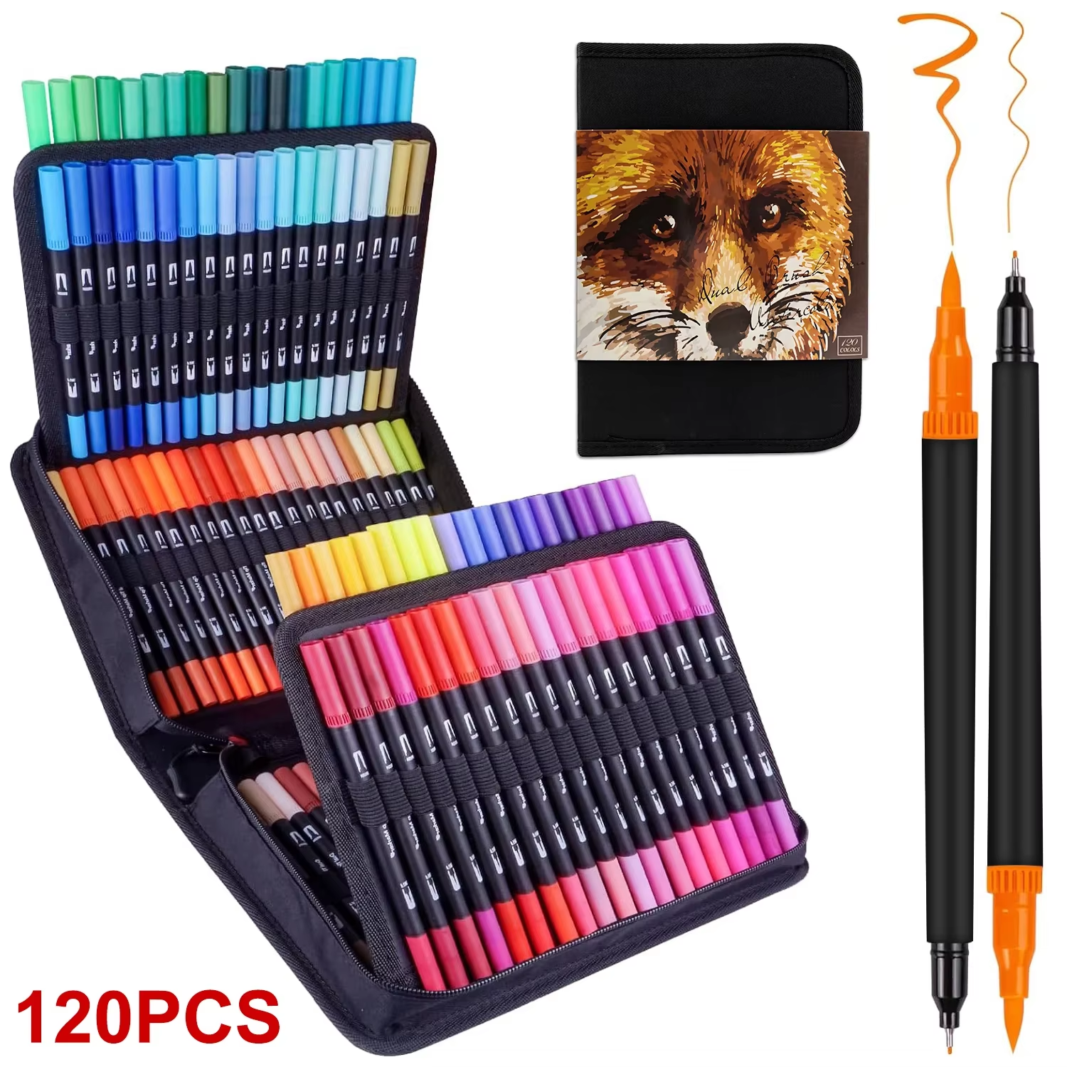 Dual Brush Pens Art Markers, 2 - Correction Pen Fine recensione e prezzo