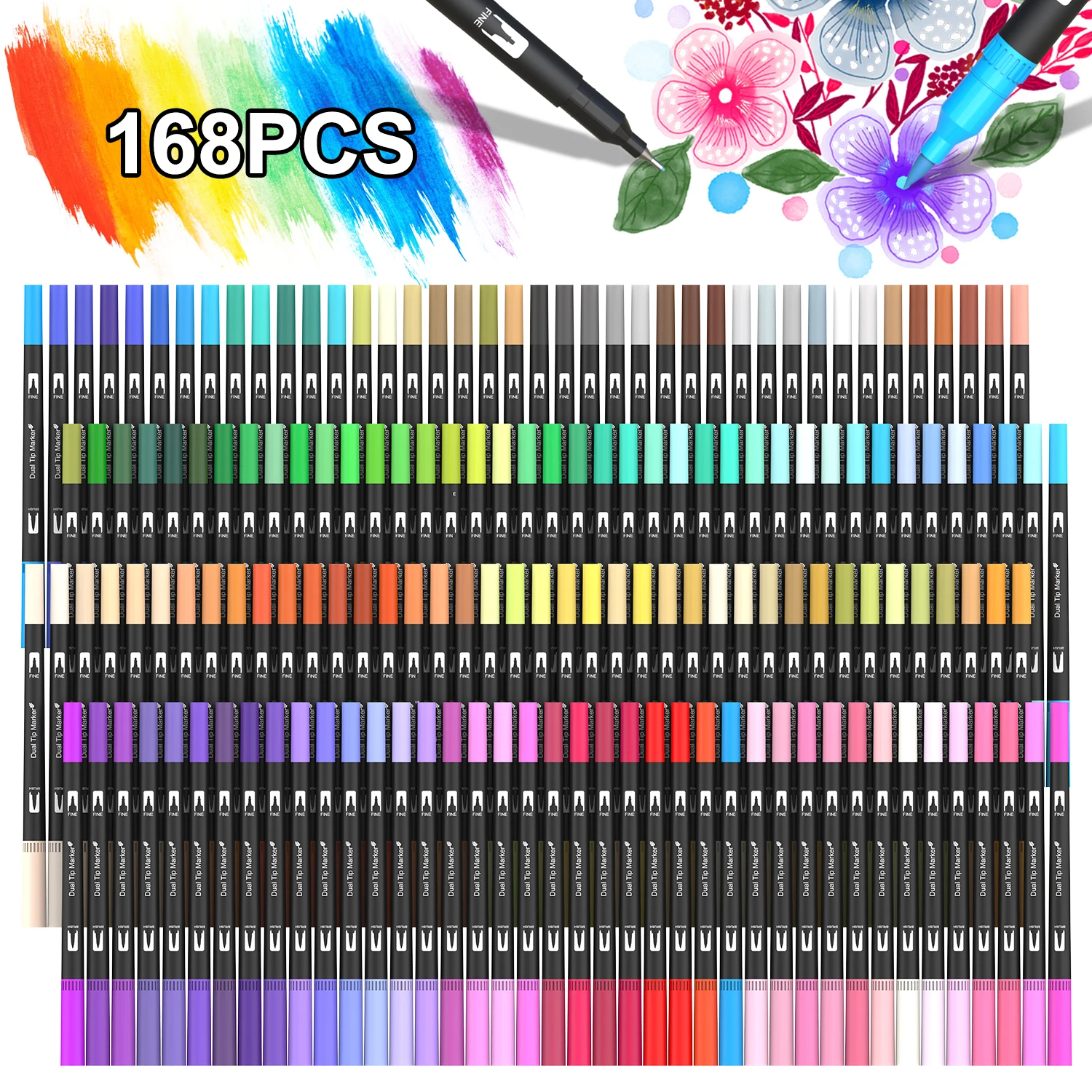 Dual Brush Pens Art Markers, 2 - Correction Pen Fine recensione e prezzo