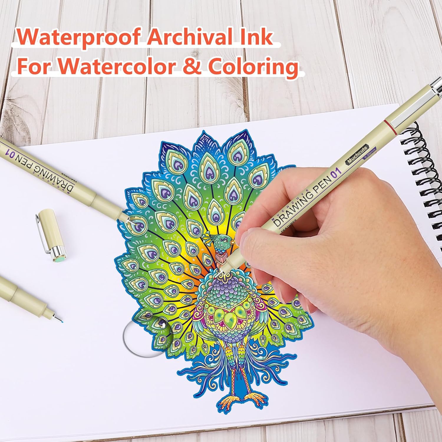 20 Micro Fineliner Pens Set: 1 - Archive Box Set recensione e prezzo