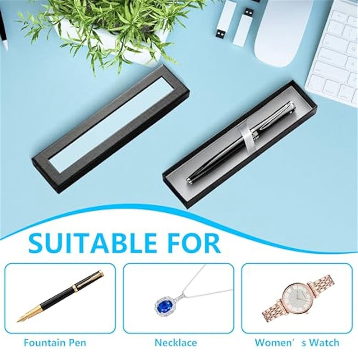 REST 10Pcs Empty Pen Gift Box  - Pen Rest Single recensione e prezzo