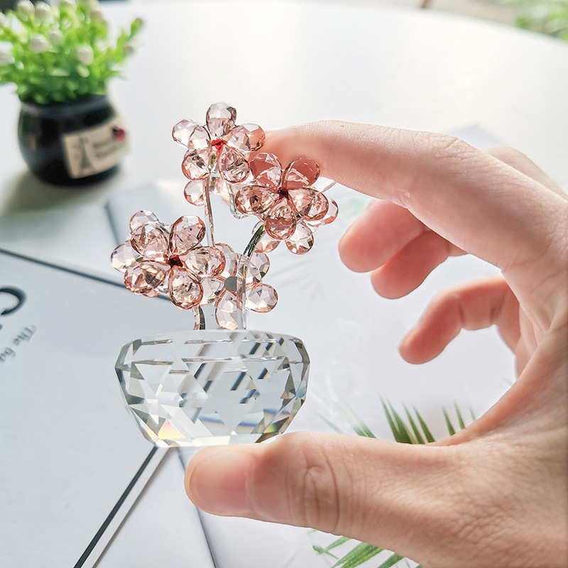 K9 Crystal Plum Flower Figurin - Paper Weight Crystal recensione e prezzo