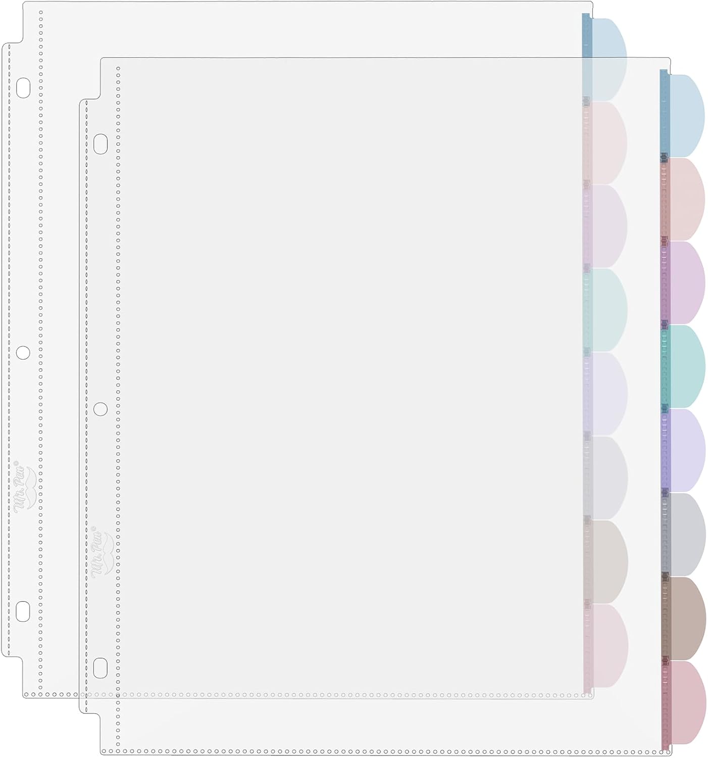 A4 Clear Sheet Protectors with - Tab Divider A4 recensione e prezzo