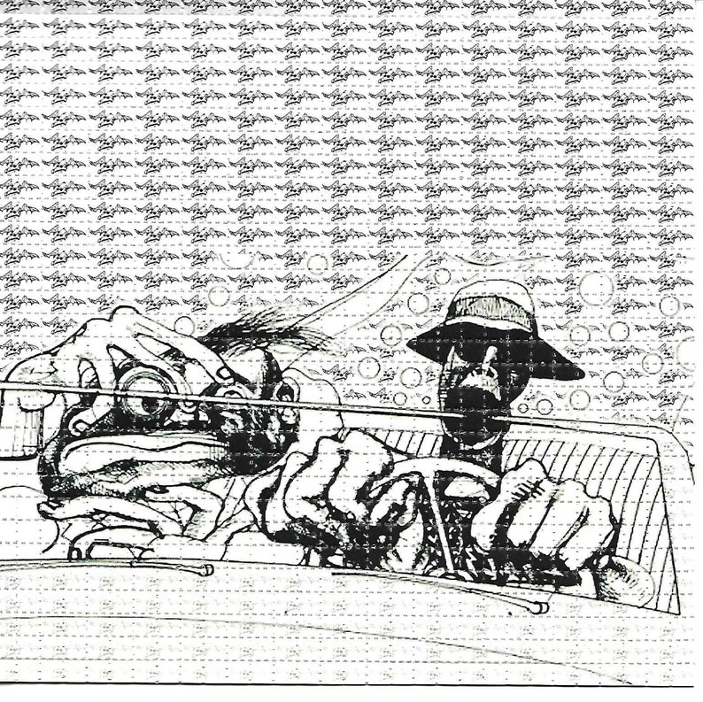 Hunter In Vegas Psychedelic LS - Ink Blotter Paper recensione e prezzo