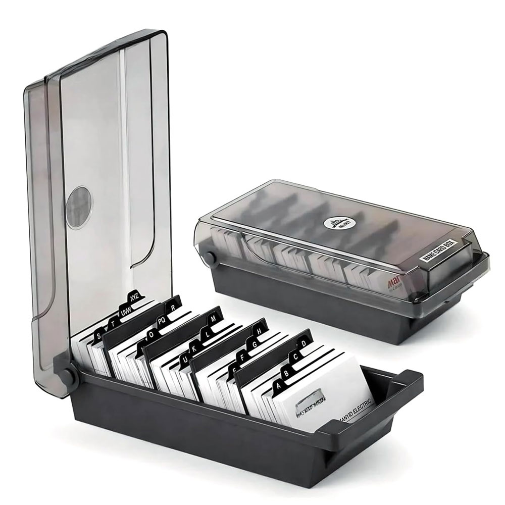 Desktop Business Card Box, Lar - Card Index Box recensione e prezzo