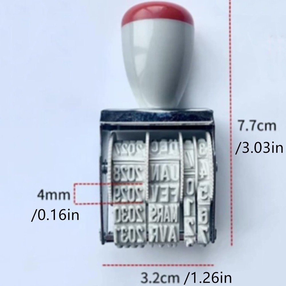 DIY Rotating Date & Number Rol - Rubber Date Stamp recensione e prezzo