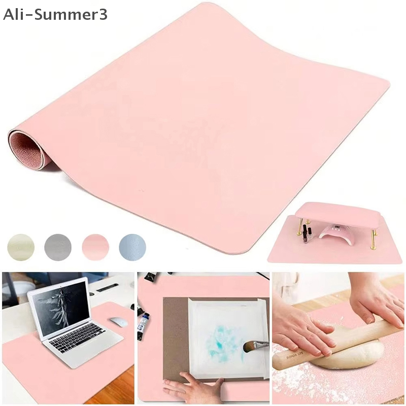 Foldable Nail Art Table Mat PU - Leather Desk Pad recensione e prezzo