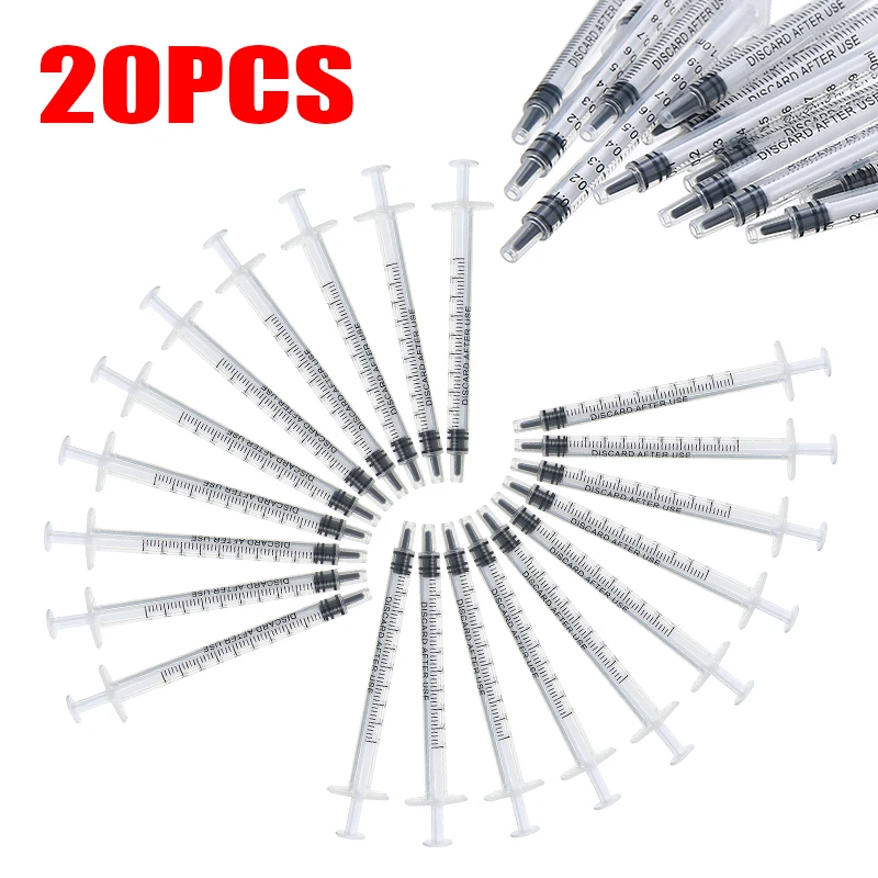 20PCS Lab Dedicated 1ml Plasti - Gel Refill Pack recensione e prezzo