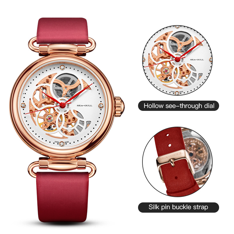 Seagull Openwork Dial Mechanic - Paper Weight Crystal recensione e prezzo