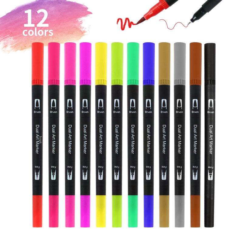 12 Colors Artist Coloring Mark - Correction Pen Fine recensione e prezzo