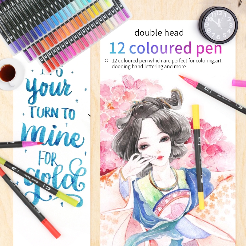 12 Colors Artist Coloring Mark - Correction Pen Fine recensione e prezzo