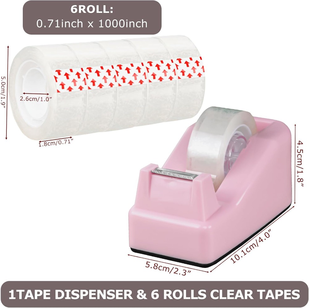 Desktop Tape Dispenser with We - Tape Dispenser Weighted recensione e prezzo