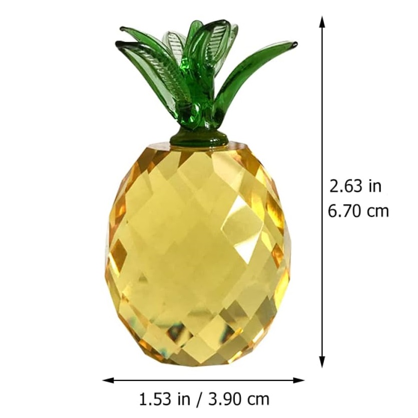 Crystal fruit Paperweight with - Paper Weight Crystal recensione e prezzo