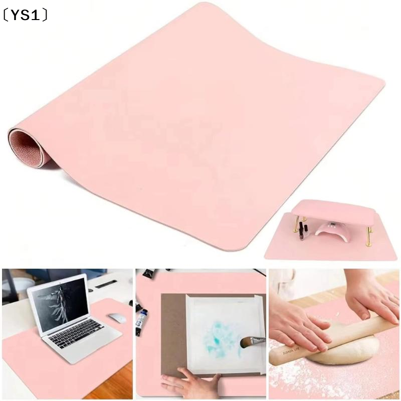 〔YS1〕Foldable PU Leather Nail  - Leather Desk Pad recensione e prezzo