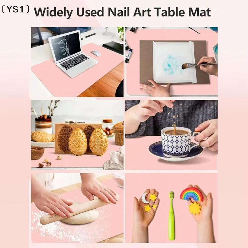 〔YS1〕Foldable PU Leather Nail  - Leather Desk Pad recensione e prezzo