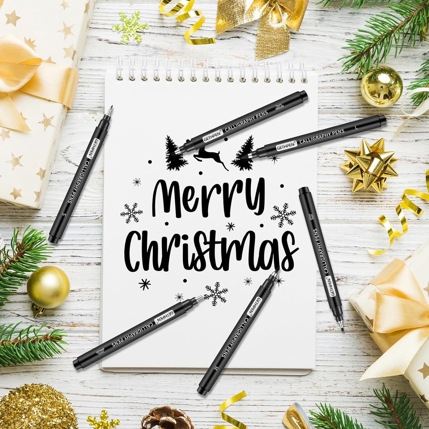 10 Size Calligraphy Pens Set f - Archive Box Set recensione e prezzo