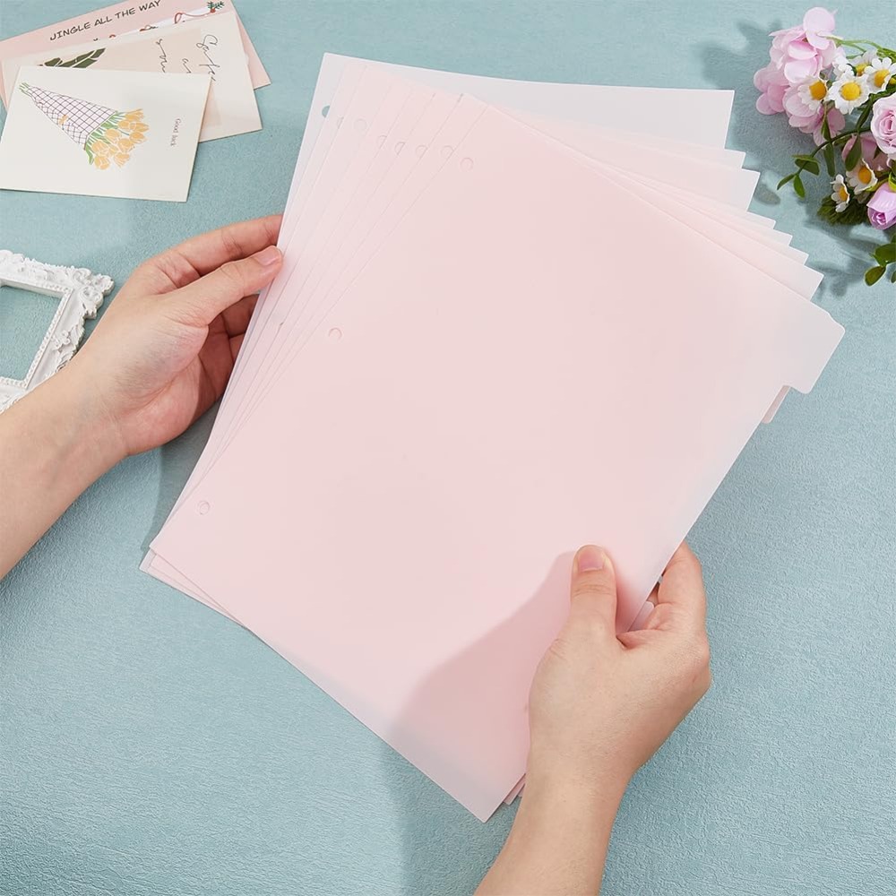 16 Sheets 3 Ring A4 Pink Binde - Tab Divider A4 recensione e prezzo