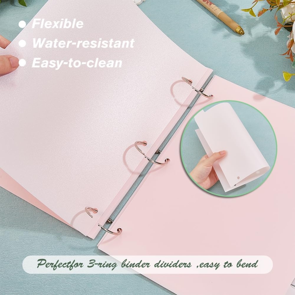 16 Sheets 3 Ring A4 Pink Binde - Tab Divider A4 recensione e prezzo