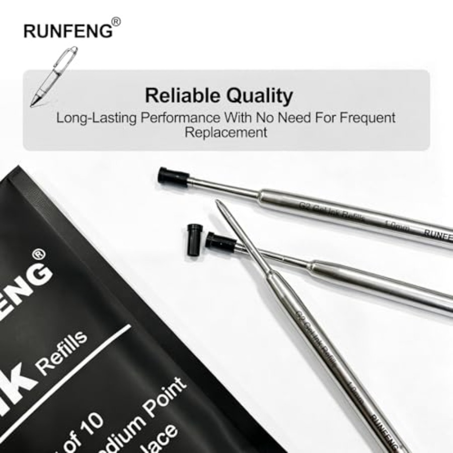 Pack of 10 Replaceable Ballpoi - Gel Refill Pack recensione e prezzo