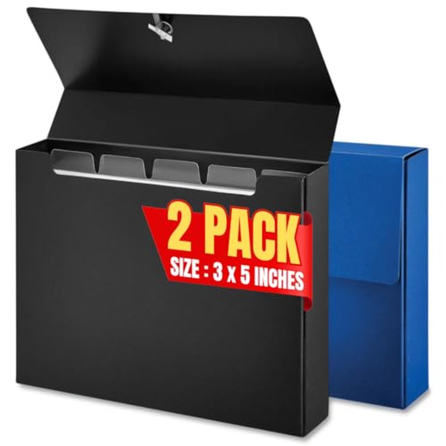 Index Card Box 3x5, Index Card - Card Index Box recensione e prezzo
