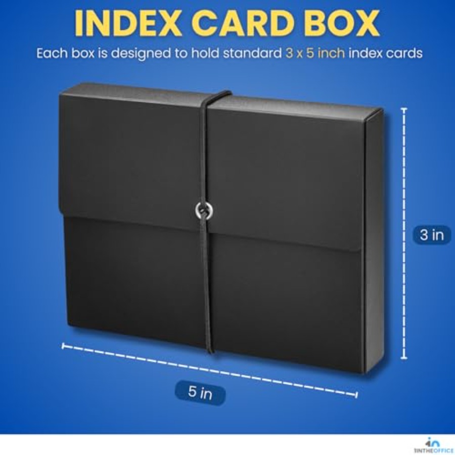 Index Card Box 3x5, Index Card - Card Index Box recensione e prezzo