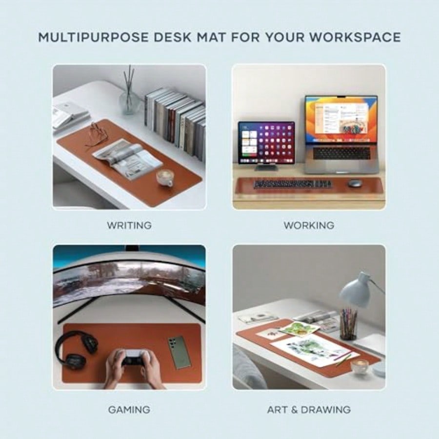 Leather Desk Mat Large Mouse P - Leather Desk Pad recensione e prezzo