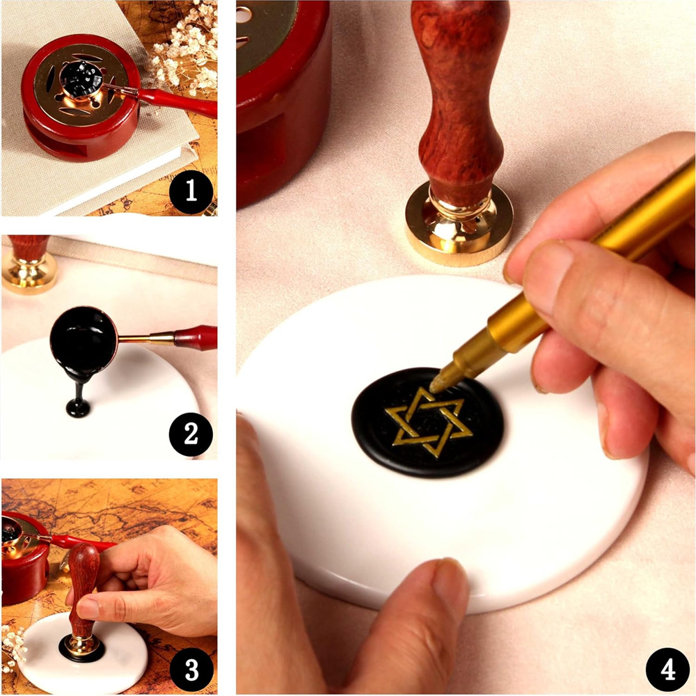 Personalized Wax Sealing Stamp - Wax Seal Stamp Set recensione e prezzo