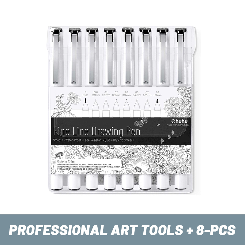 Ohuhu Micro Pen Fineliner Draw - Correction Pen Fine recensione e prezzo