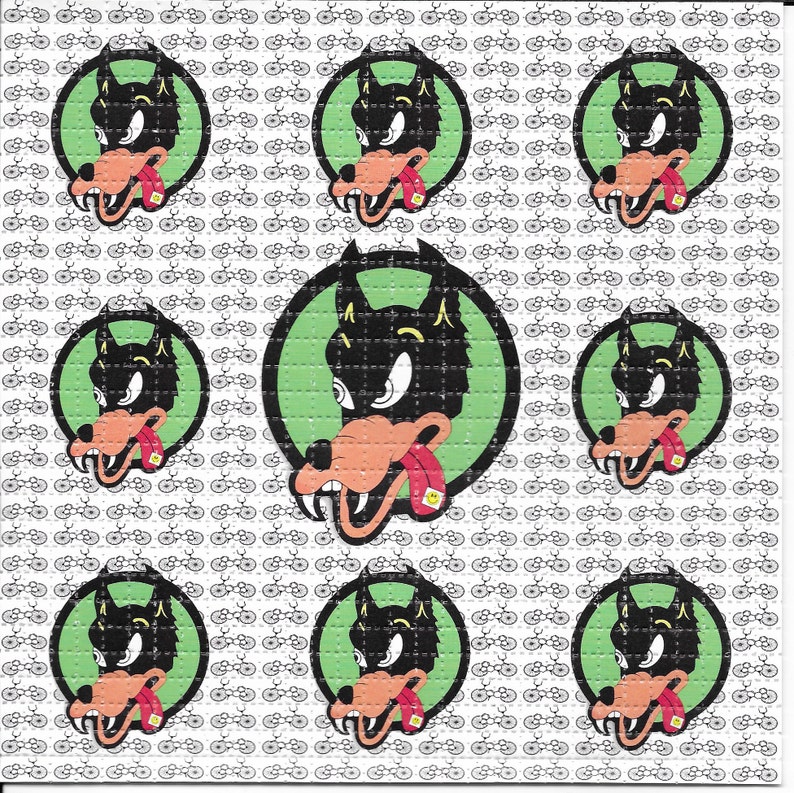 Dire Wolf Psychedelic LSD Acid - Ink Blotter Paper recensione e prezzo